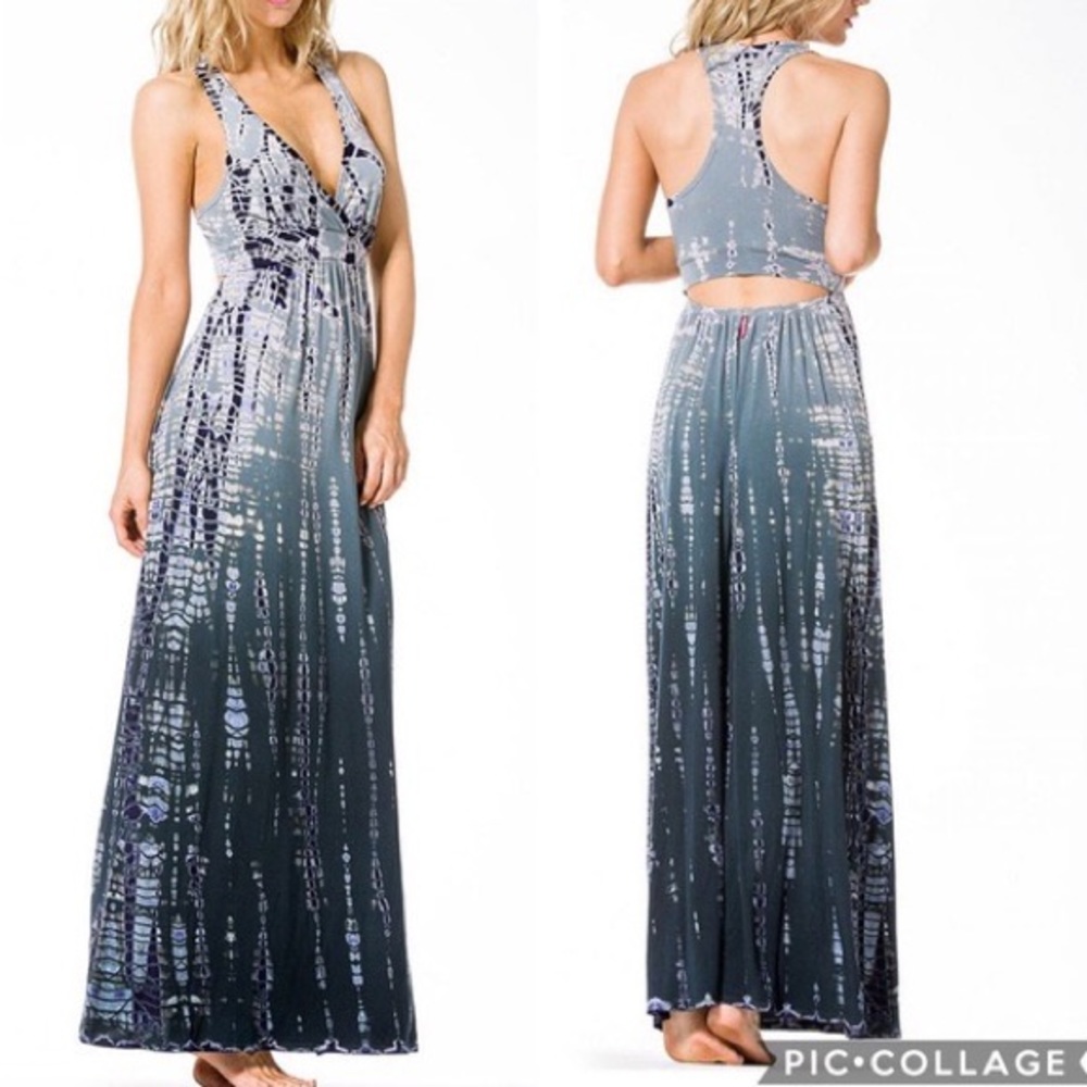 Hard Tail Drop Back Maxi Dress